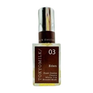 TOKYOMILK Eden 03 Eau de Parfum 1 oz Silver Cap Original Issue 90% Full